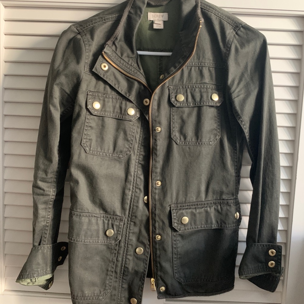 J.Crew Green Field Jacket